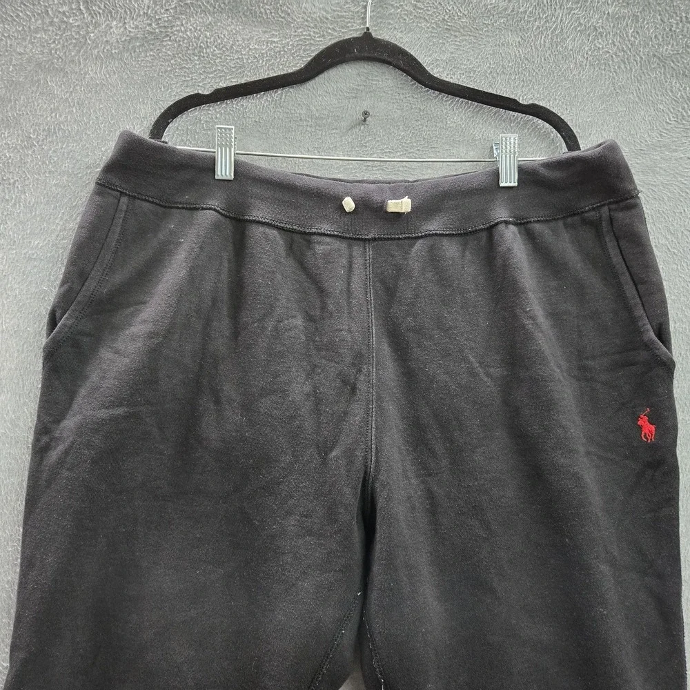 Polo Ralph Lauren Men Pants XXL Black Sweatpants 28